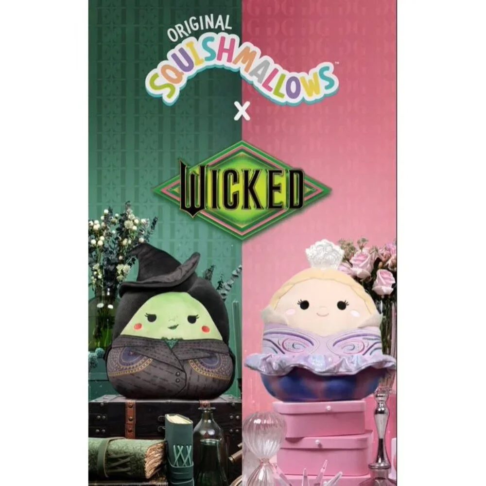 Wicked x Squishmallows 2025 Limited Plush Set of 5 (Wizard of Oz)‎ New with Tags